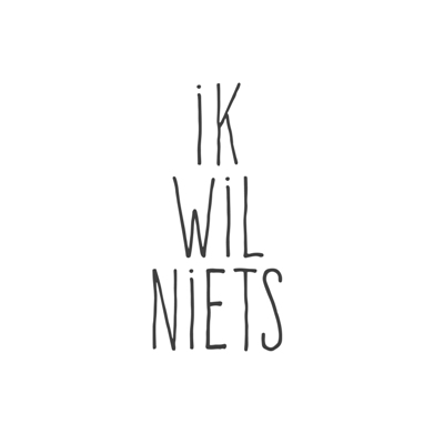 niets