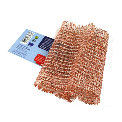 koperen schuurdoekje