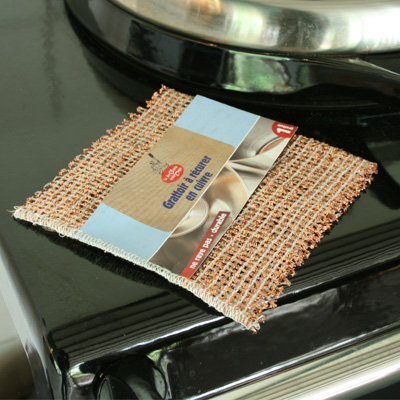 koperen schuurdoekje